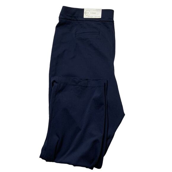 Est 1946 Classic Career Pants Women Size 22/24W Straight Leg Stretch Flat Front - Picture 3 of 10